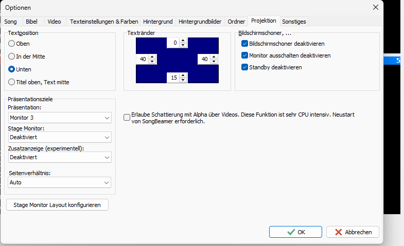 Beispiel Beamer Monitor 3